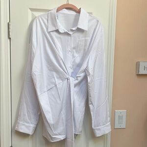 Commense Classic White Blouse